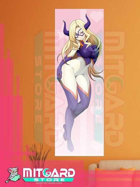 MY HERO ACADEMIA Takeyama / Mt Lady V2 wall scroll fabric or Adhesive Vinyl poster - Vinil poster GLOSSY / 50cm x 150cm - 2